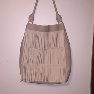 Purse with fringe